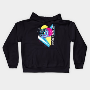 80s Retro Ice Cream Cone - Momentum Christian Church Fan Art Kids Hoodie